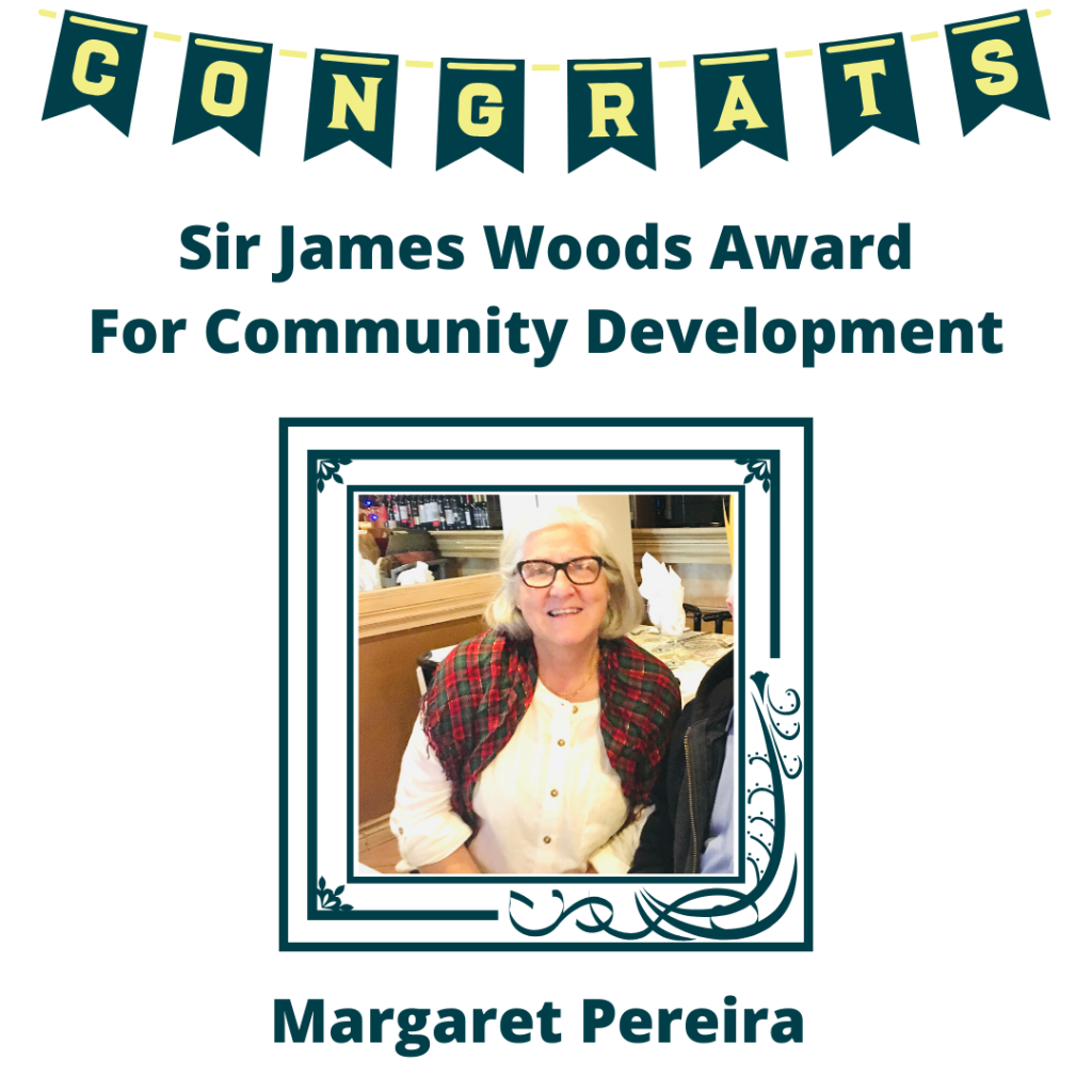 2020 Award Recipient Margaret Pereira